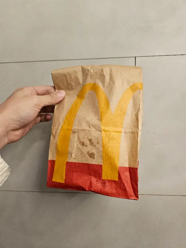 맥도날드 포장