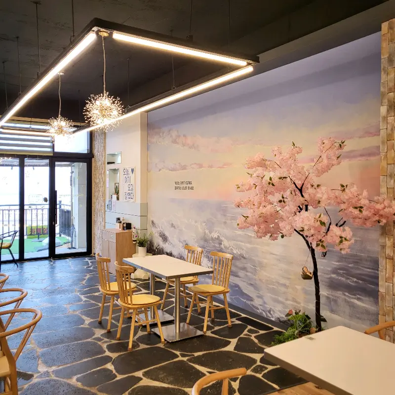 카페 내부 인테리어