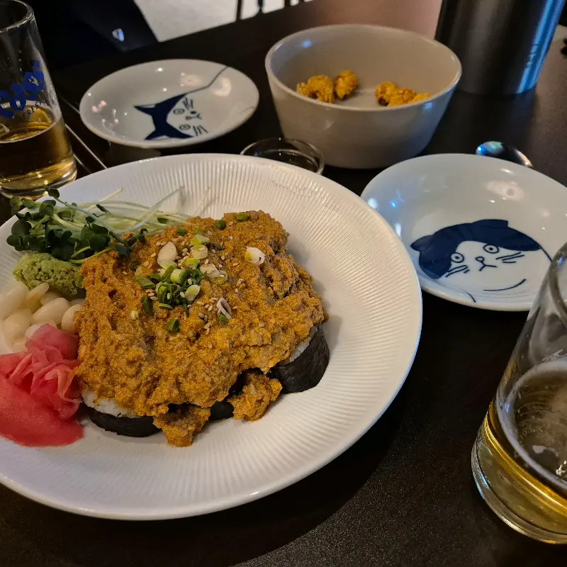 독특한 비주얼의 안키모 김밥