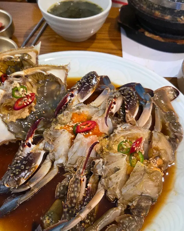 간장게장 비주얼