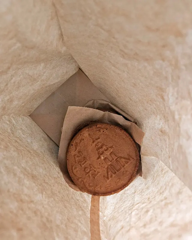 십원빵 속 치즈