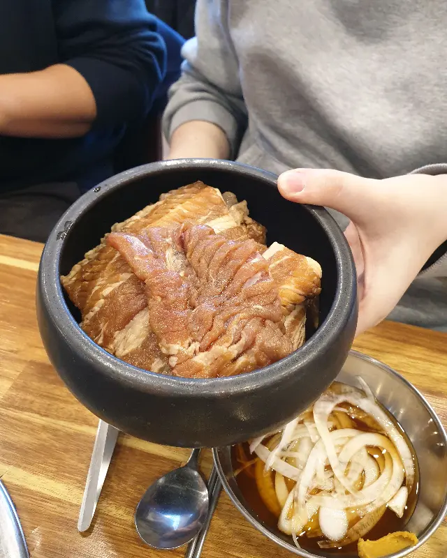 갈비 한 점, 행복한 미식 경험