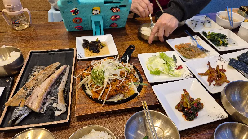 푸짐한 한 상 차림