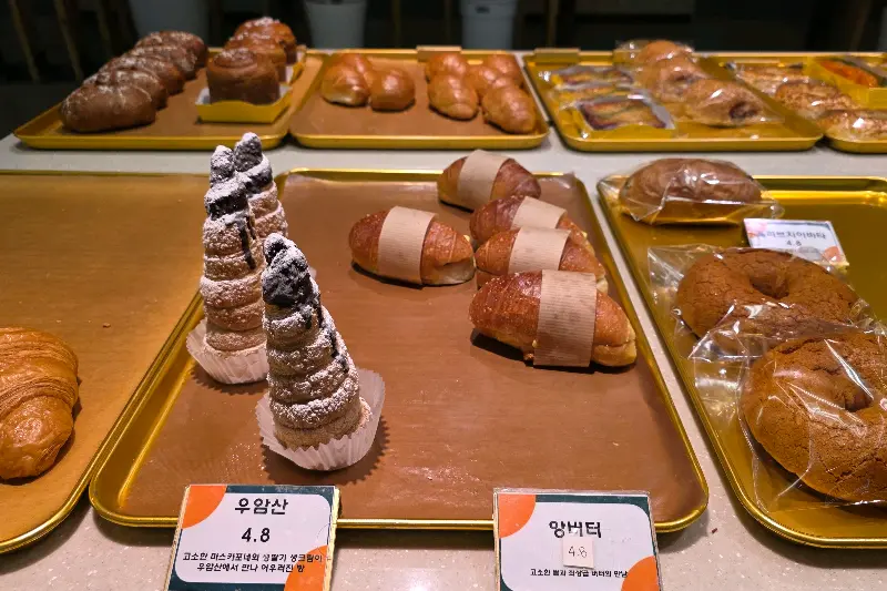 다양한 빵 종류