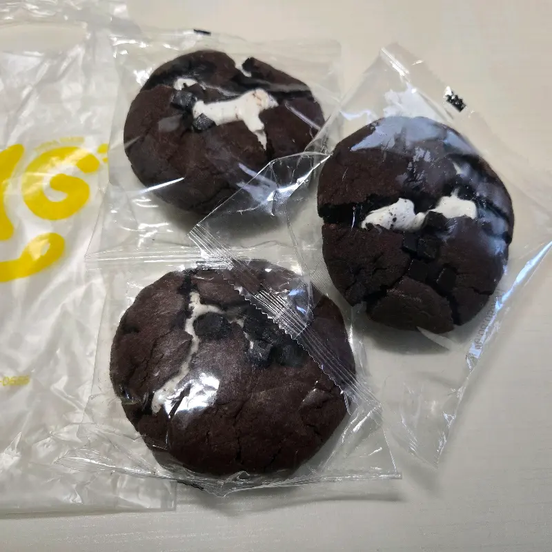 포장된 스모어 쿠키