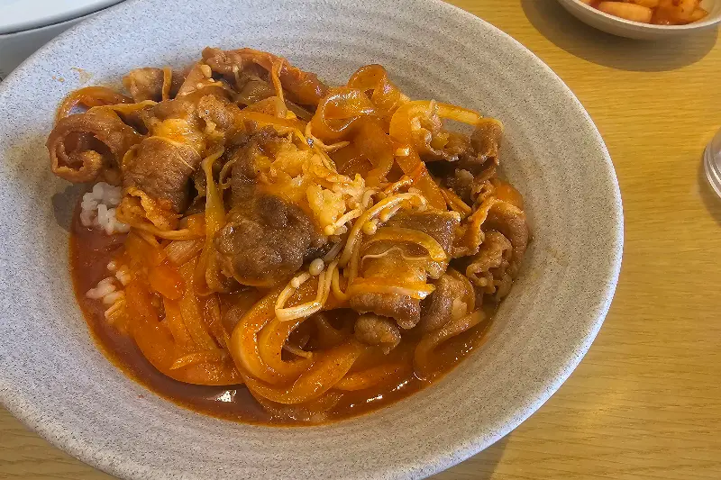 매콤달콤한 규동