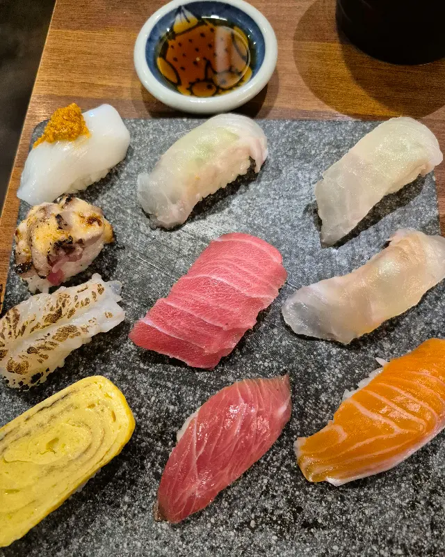 환상적인 초밥의 향연