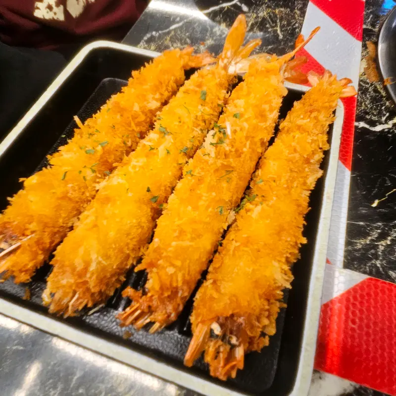 바삭한 새우 튀김