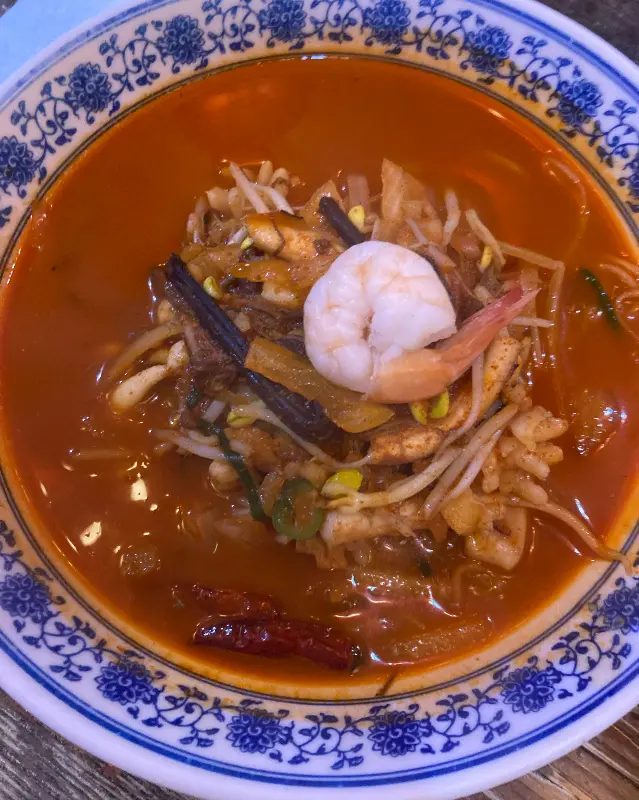 해물이 가득한 짬뽕