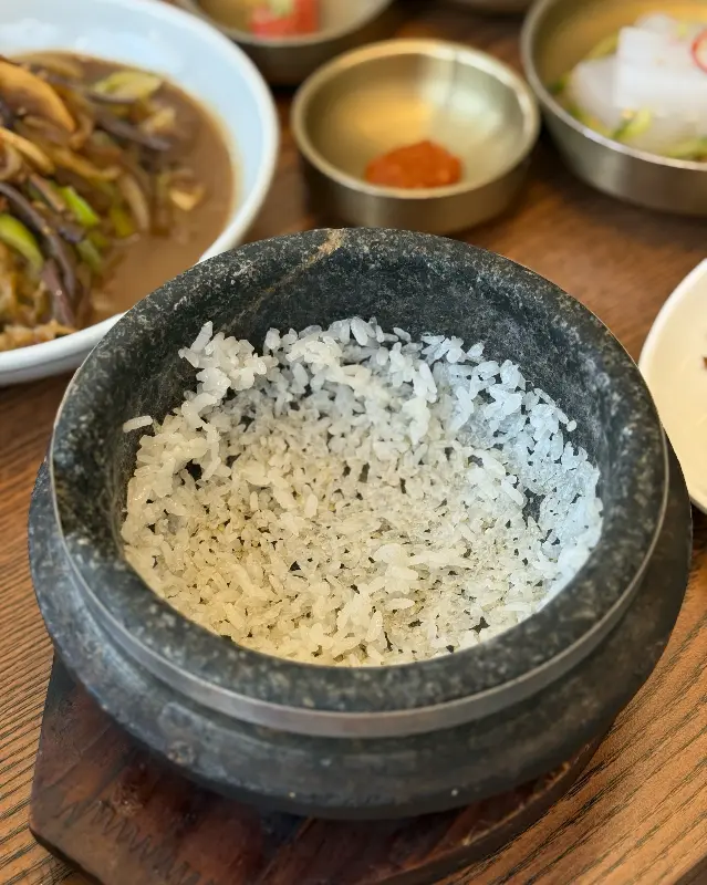 돌솥밥 클로즈업