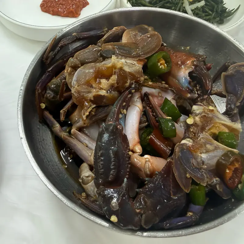 두꺼비게장의 간장게장 비주얼