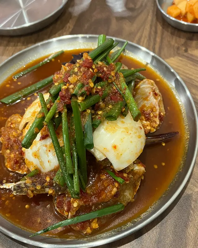 푸짐한 꽃게무침