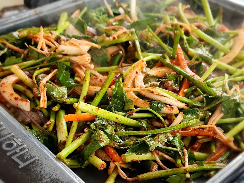 쭈꾸미 철판 볶음