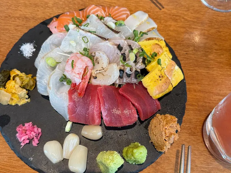 모란 볼하이 숙성회 클로즈업