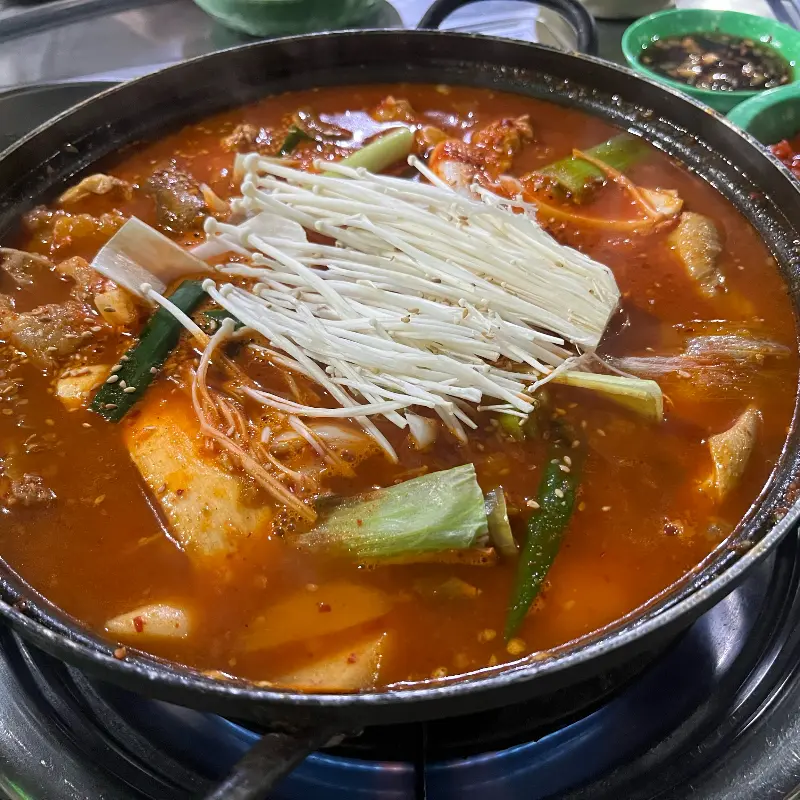 곱도리탕의 환상적인 비주얼