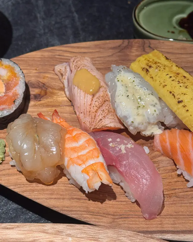 초밥 확대 사진