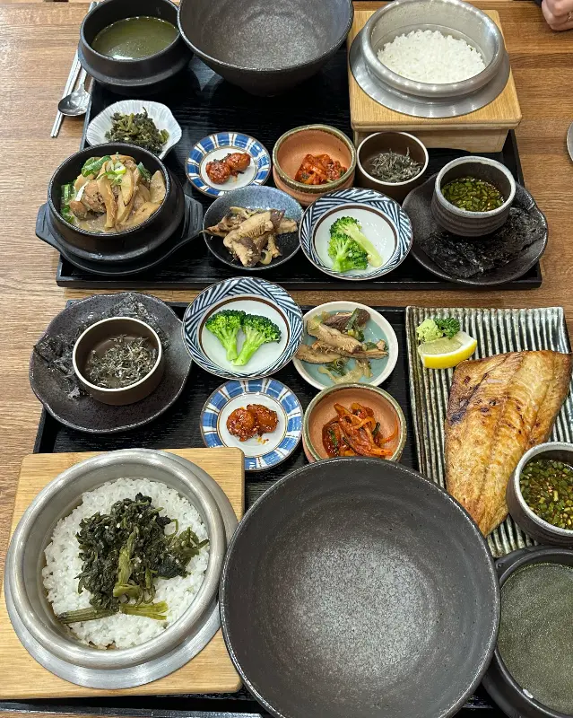 오늘하루 솥밥 정식