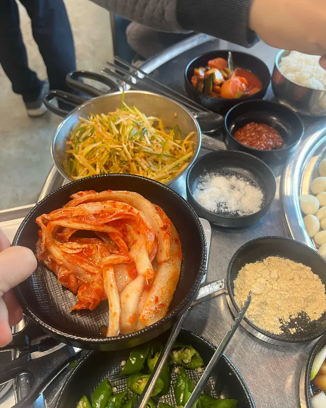 돈덩어리 밑반찬