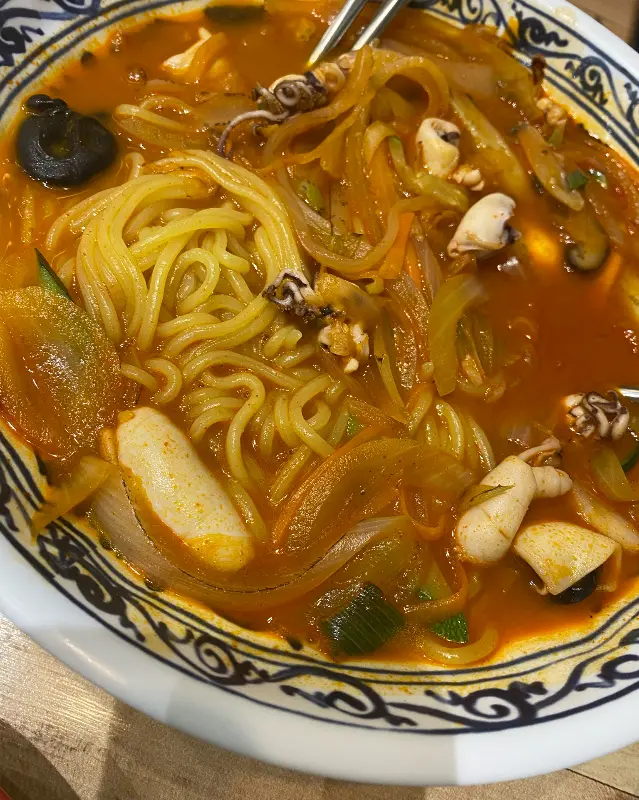 조은짬뽕 짬뽕 비주얼