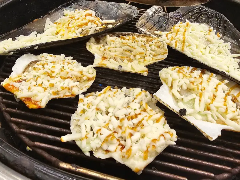치즈 조개구이
