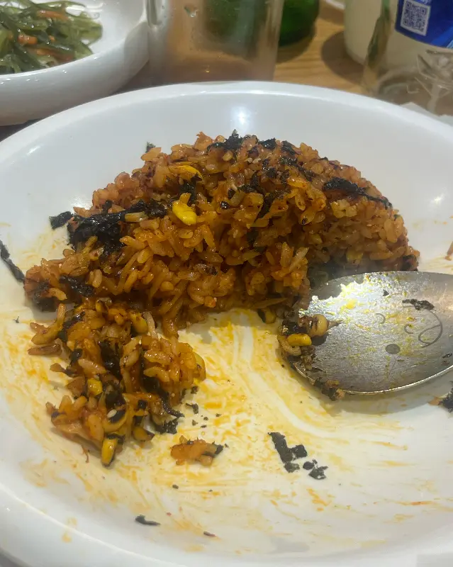 마무리로 즐기는 환상적인 볶음밥