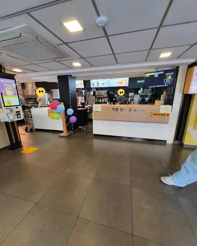 주문 카운터 전경