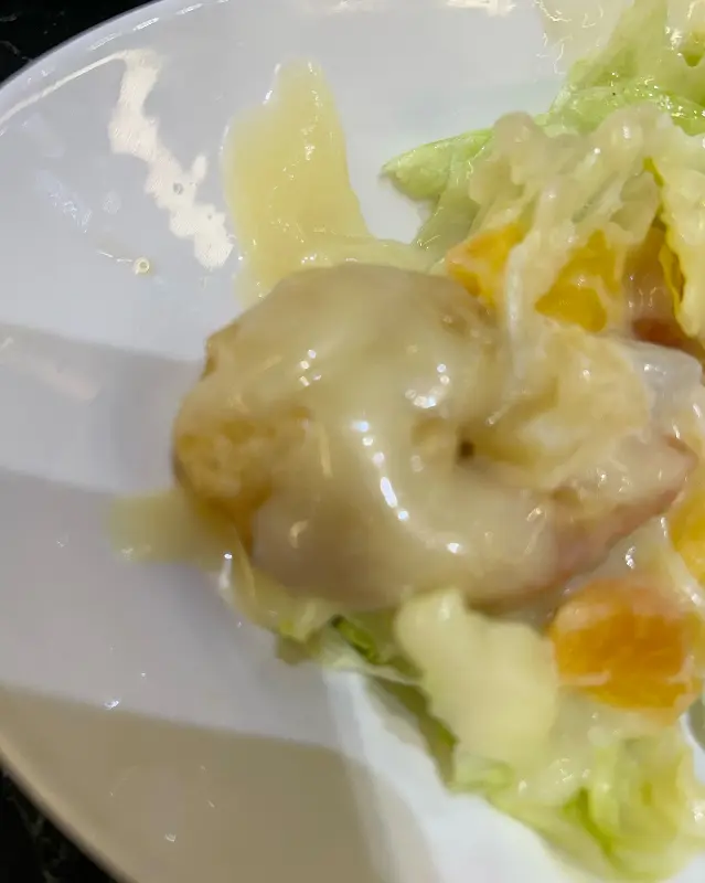 크림새우의 모습