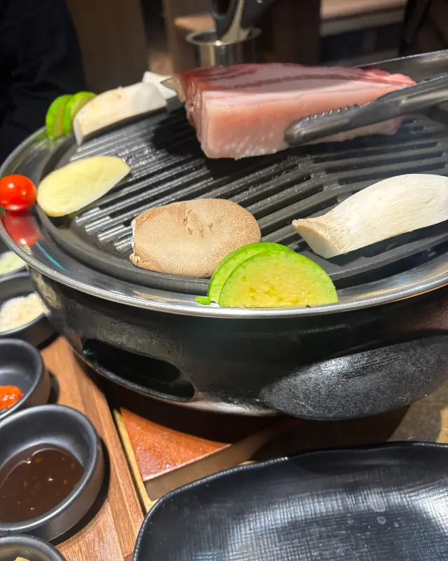 새우와 버섯이 듬뿍 들어간 투움바 라면