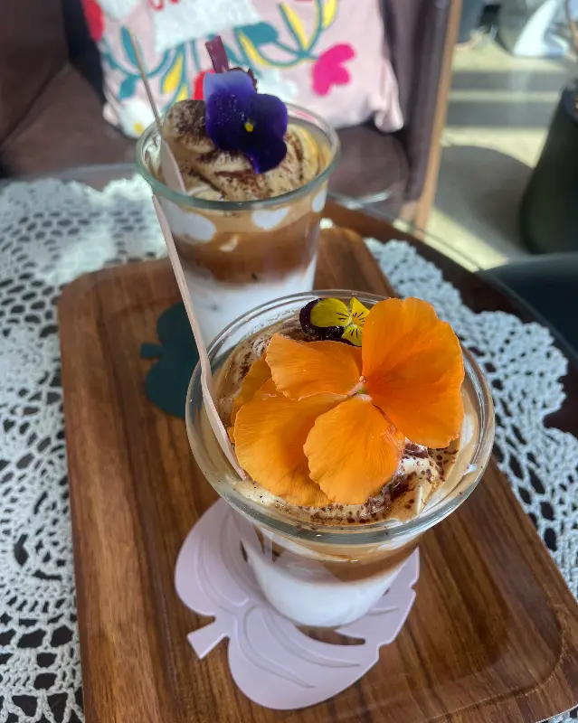 도시정원 라떼의 아름다운 비주얼