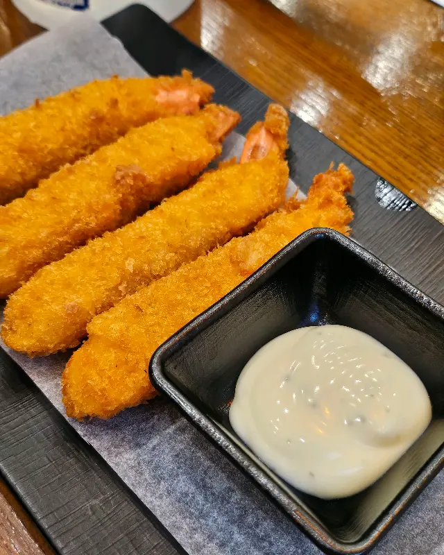 대게 다리 튀김
