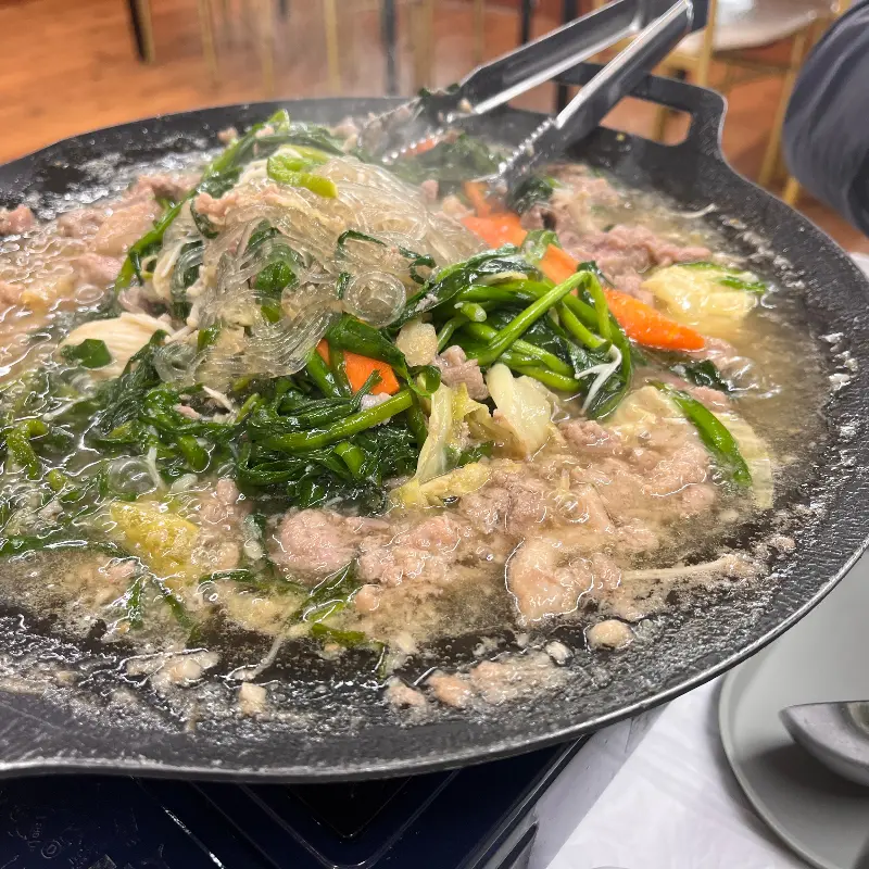 오리불고기의 향연