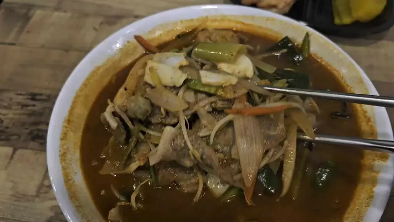 고기짬뽕 비주얼