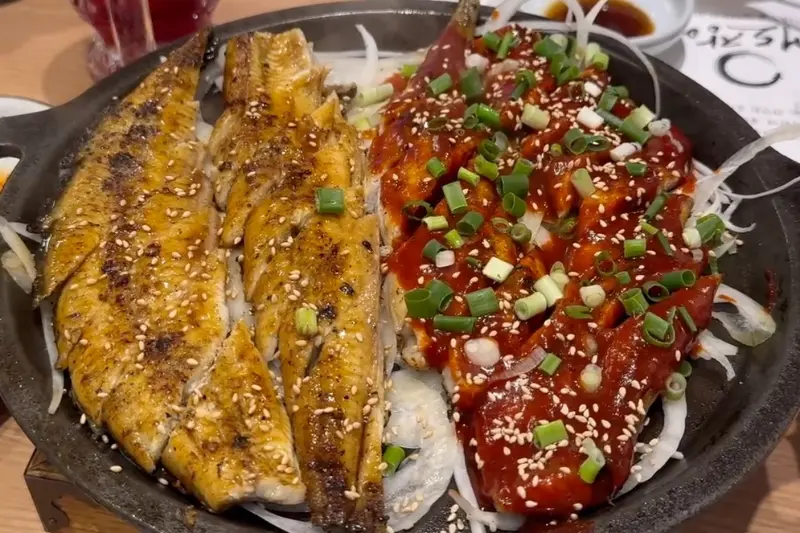 민물장어 소금구이