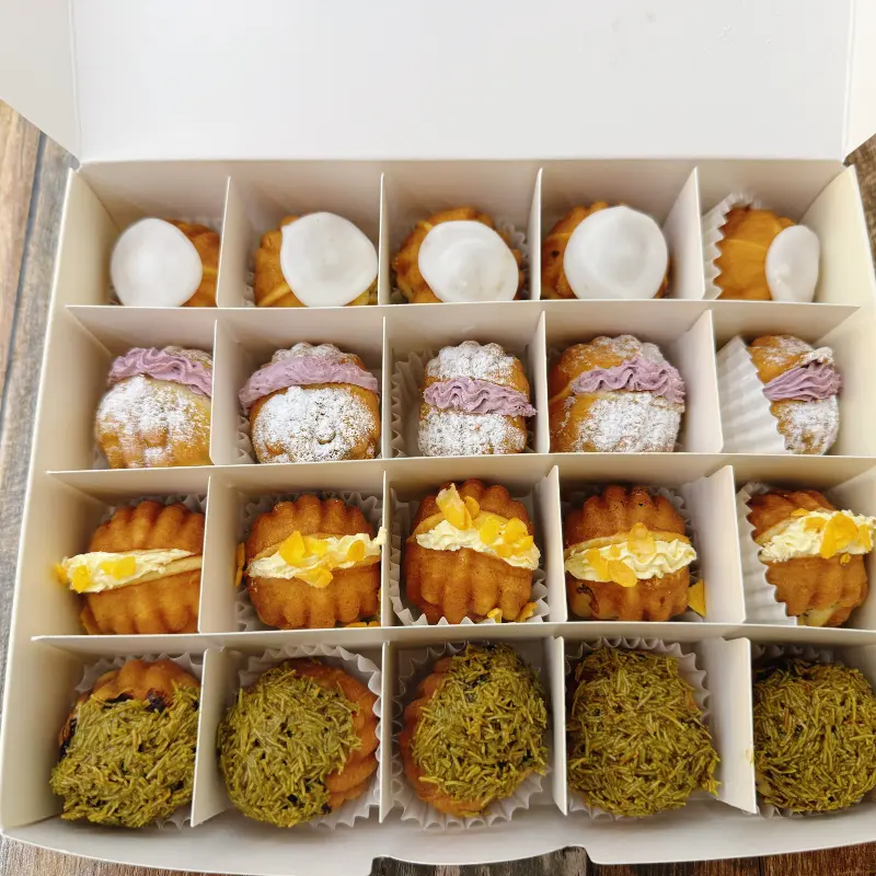 상큼함이 입안 가득, 레몬 글레이즈 호두과자