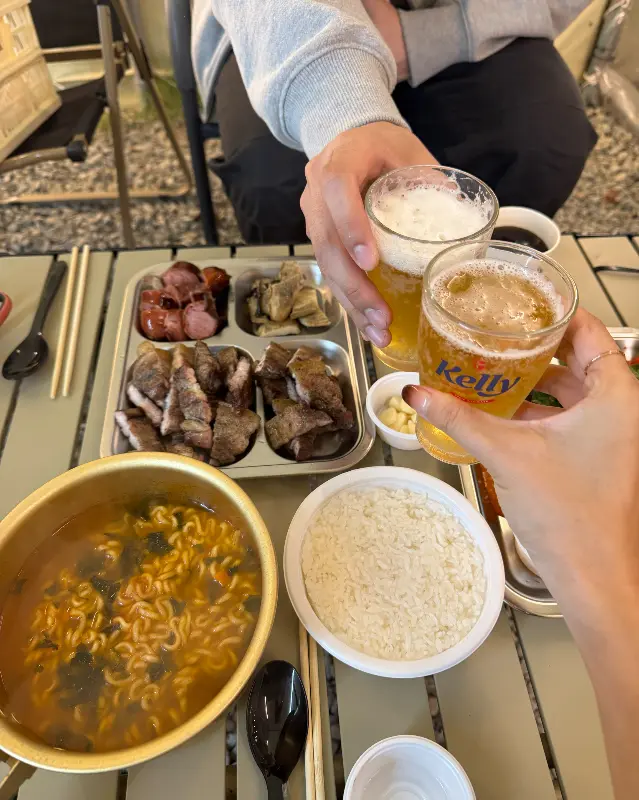 텐트 내부 모습