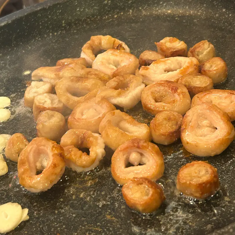 잘 구워진 막창