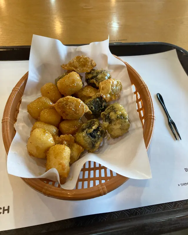 맘스터치의 사이드 메뉴