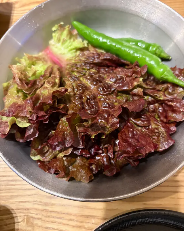 월화식당 메뉴판