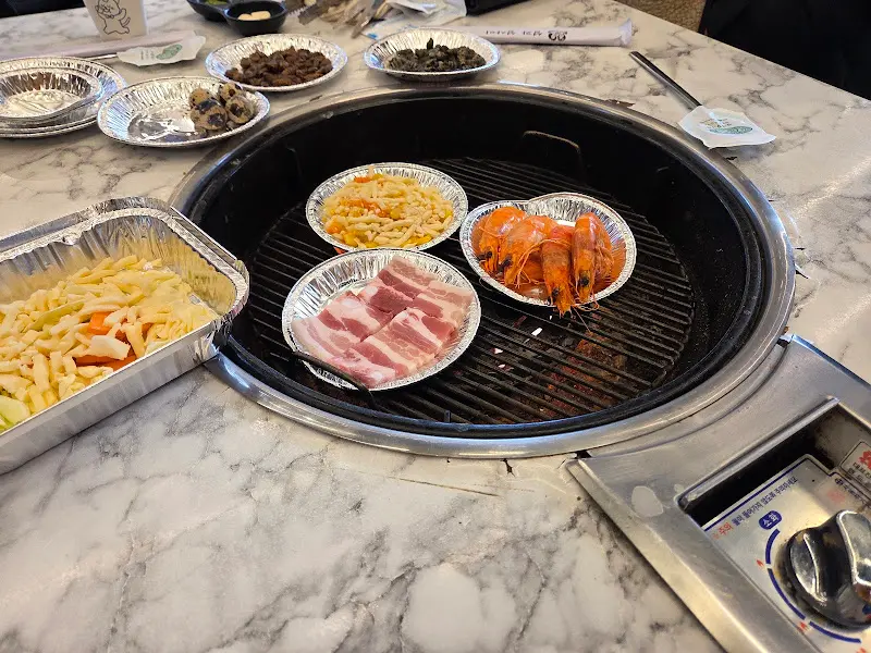 조개와 구워먹는 스끼다시