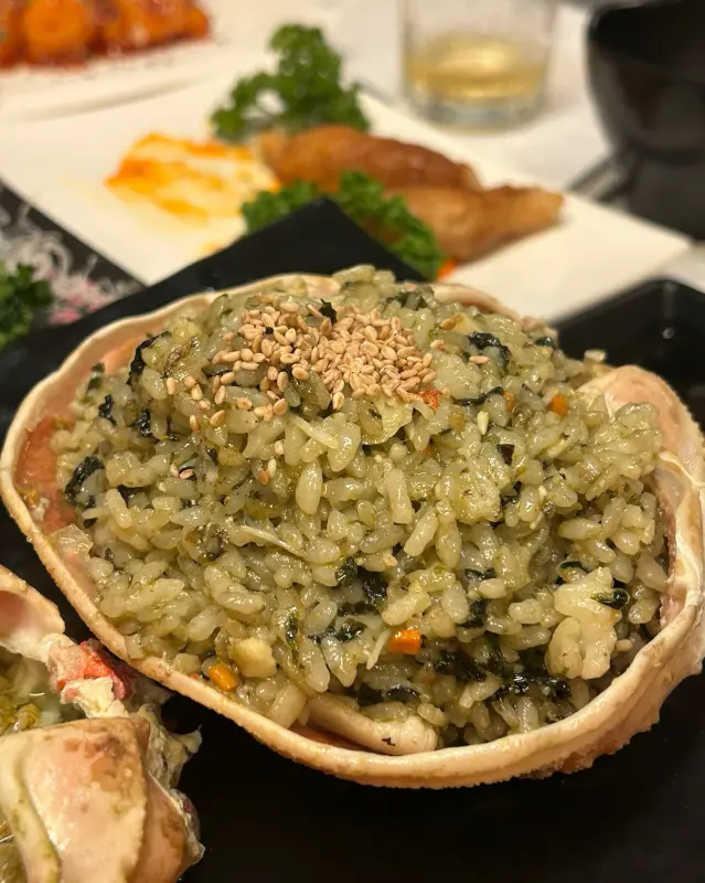 고소한 게딱지 볶음밥