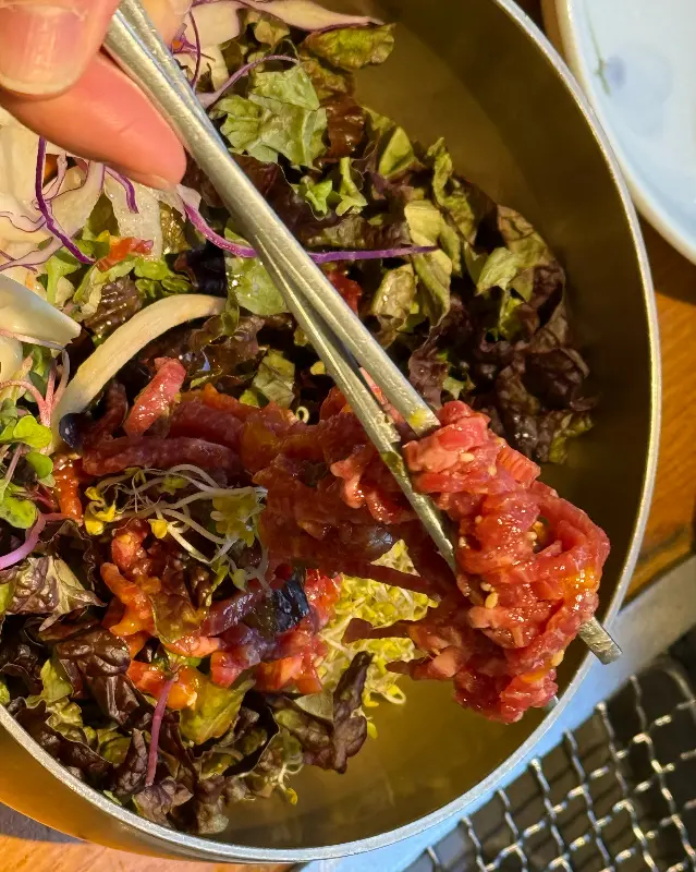 환상적인 육회비빔밥