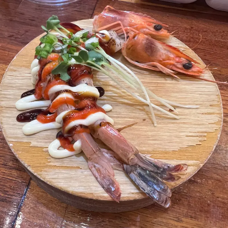 다이와스시 새우초밥