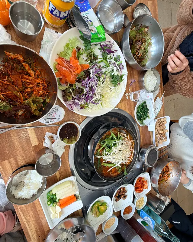 푸짐한 한 상 차림