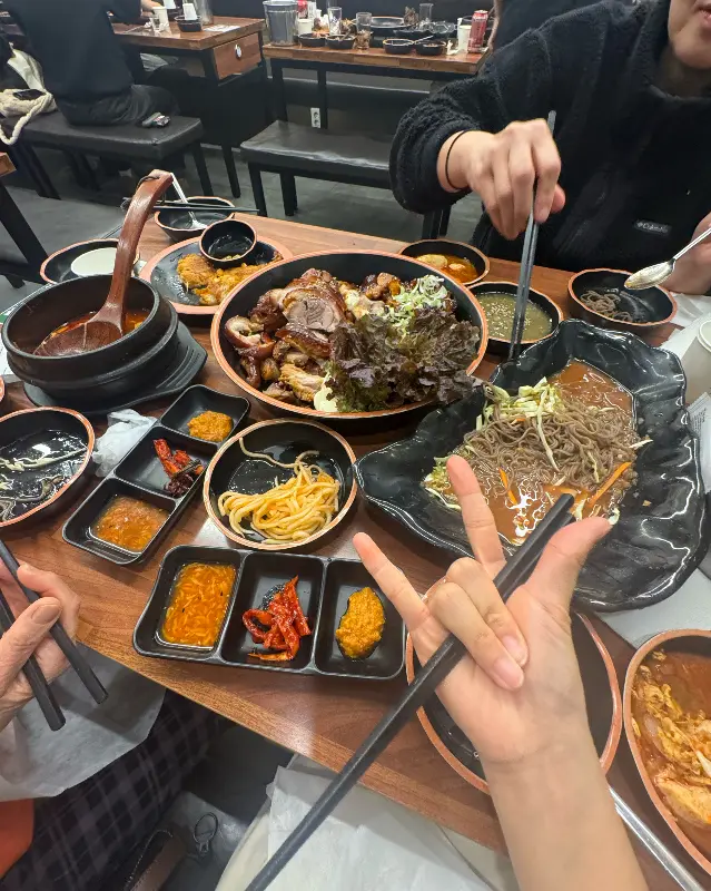 푸짐한 한 상 차림