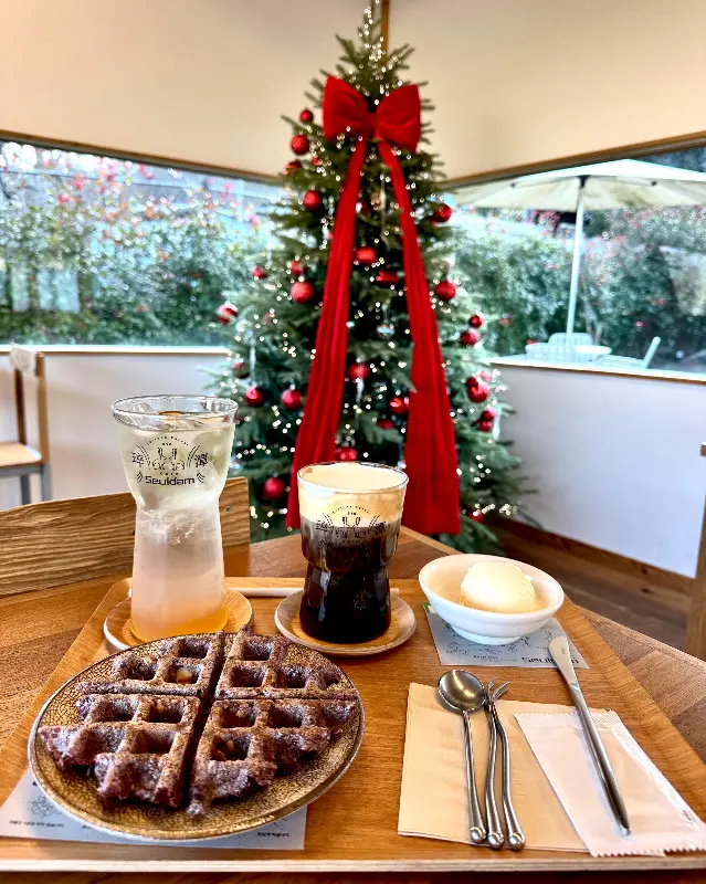 크리스마스 분위기가 물씬 풍기는 슬담