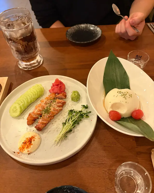 싱싱함이 가득한 한 상 차림