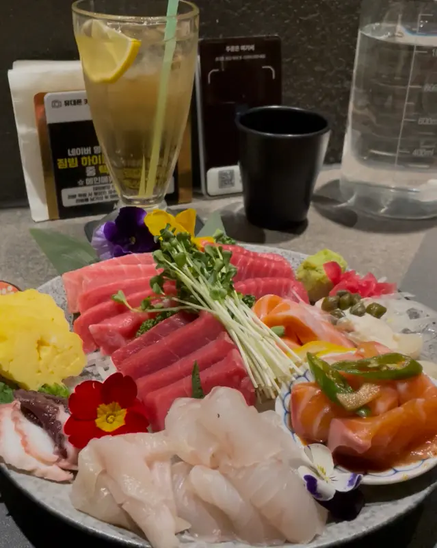 사시미와 하이볼