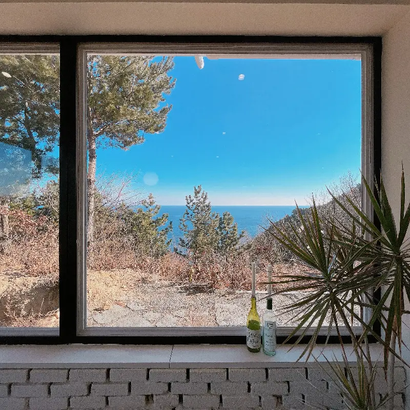 노이마레에서 바라본 삼척 바다