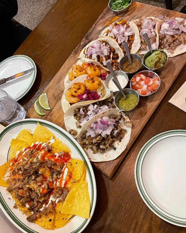 다양한 종류의 타코