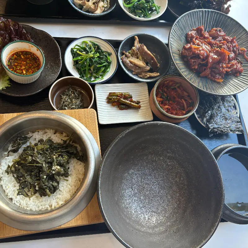 오늘하루 고추장 불고기 솥밥